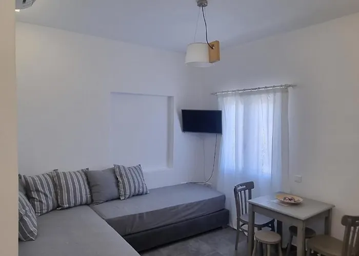 Apartment Barewake's Place 2 Modern Cycladic And Seafront View South Paros Aliki (Paros)