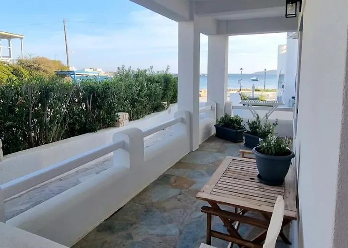 Apartment Barewake's Place 2 Modern Cycladic And Seafront View South Paros *