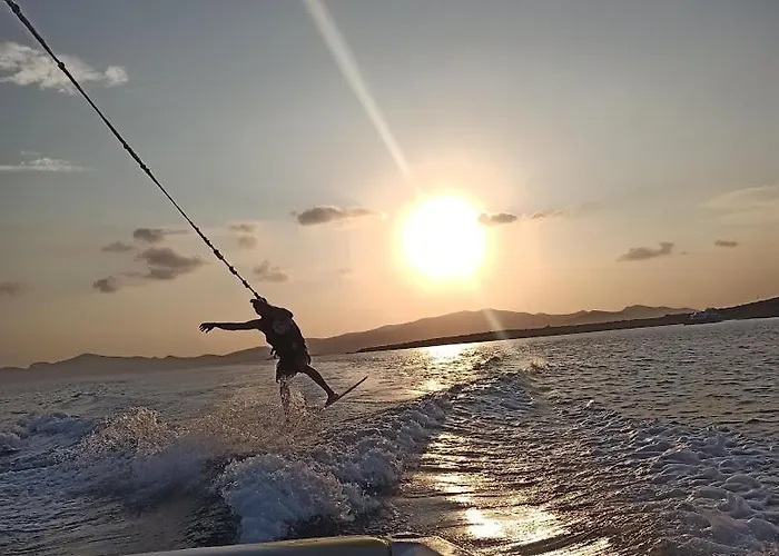 Lägenhet Barewake's Place 2 Modern Cycladic And Seafront View South Paros *